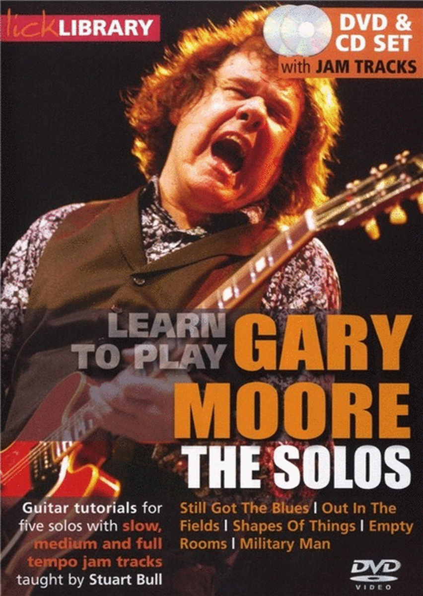 Learn To Play Gary Moore The Solos Dvd