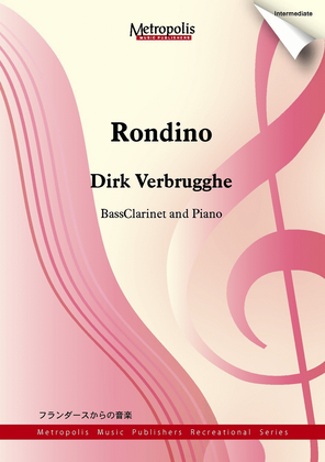 Book cover for Rondino for Bass Clarinet and Piano