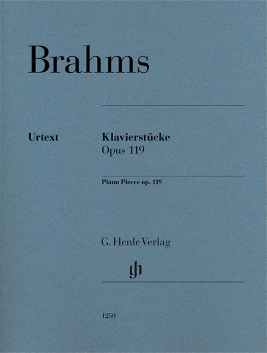 Piano Pieces Op. 119 Revised Edition Piano Solo scores gallery preview page 1