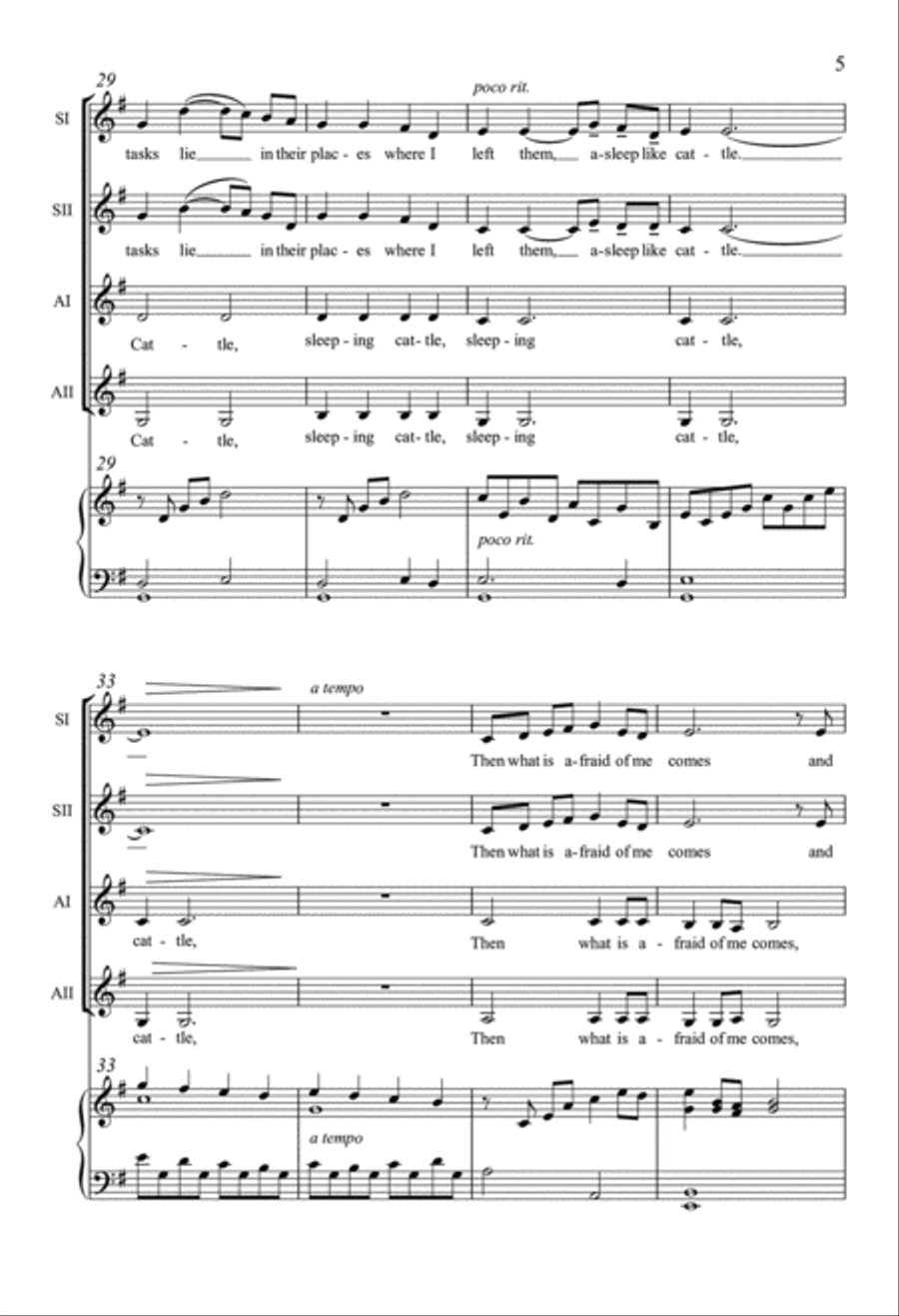 I Go Among Trees I Go Among Trees SSAA scores gallery preview page 5