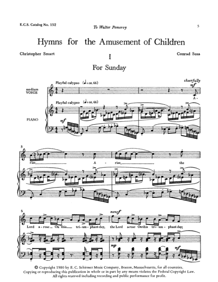 Hymns for the Amusement of Children