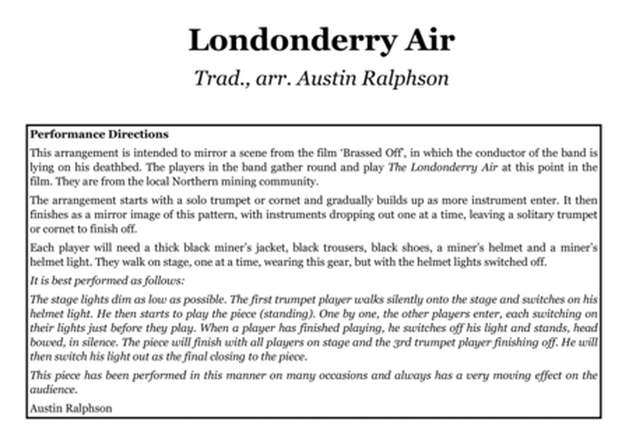 Londonderry Air (Danny Boy) - brass ensemble image number null