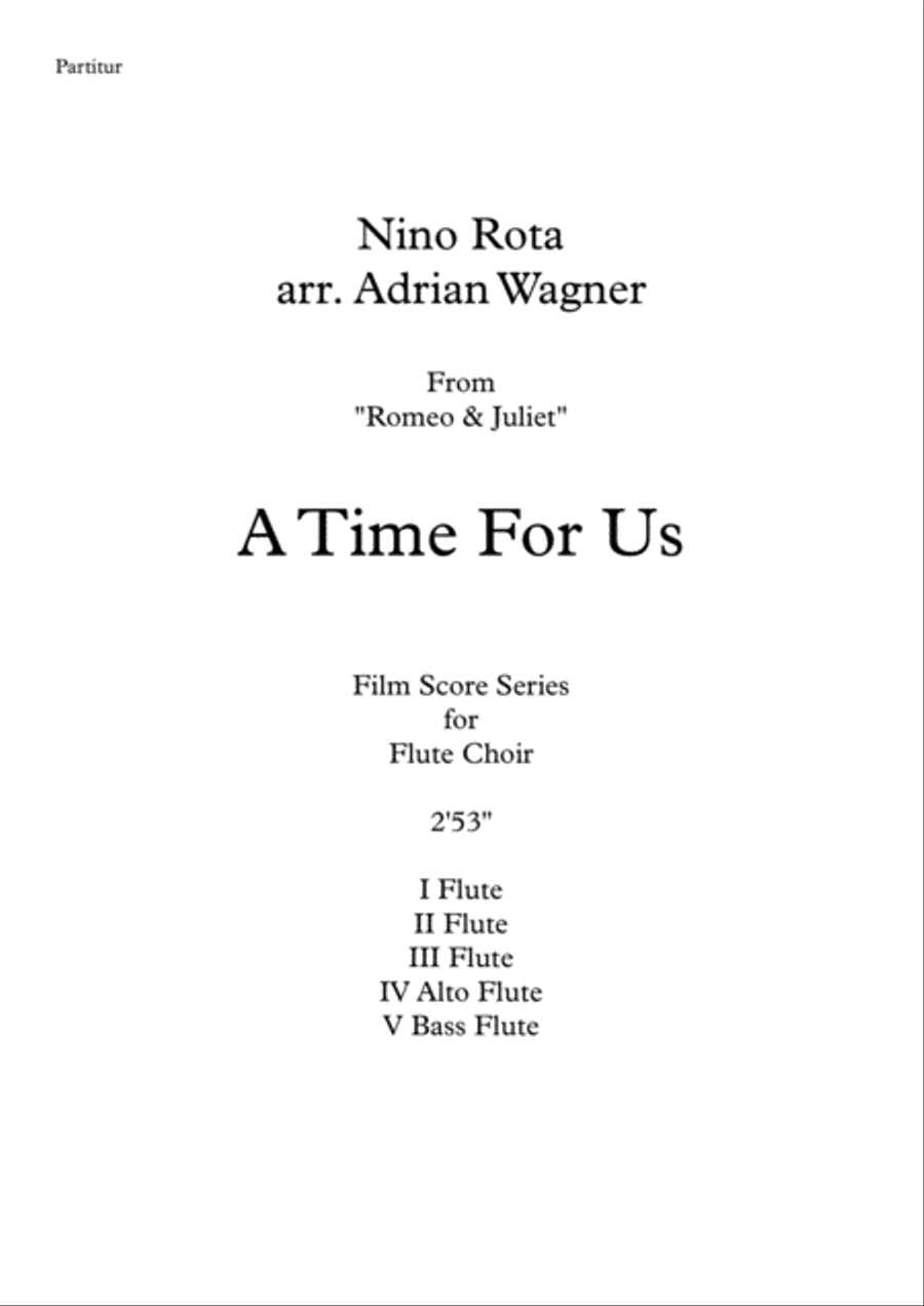 Un Giorno Per Noi Woodwind Ensemble scores gallery preview page 2