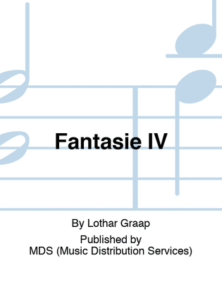 Book cover for Fantasie IV