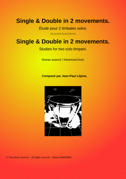 Single and double in 2 movements image number null