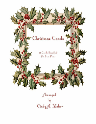 Christmas Carols (23 Carols Simplified for Easy Piano)