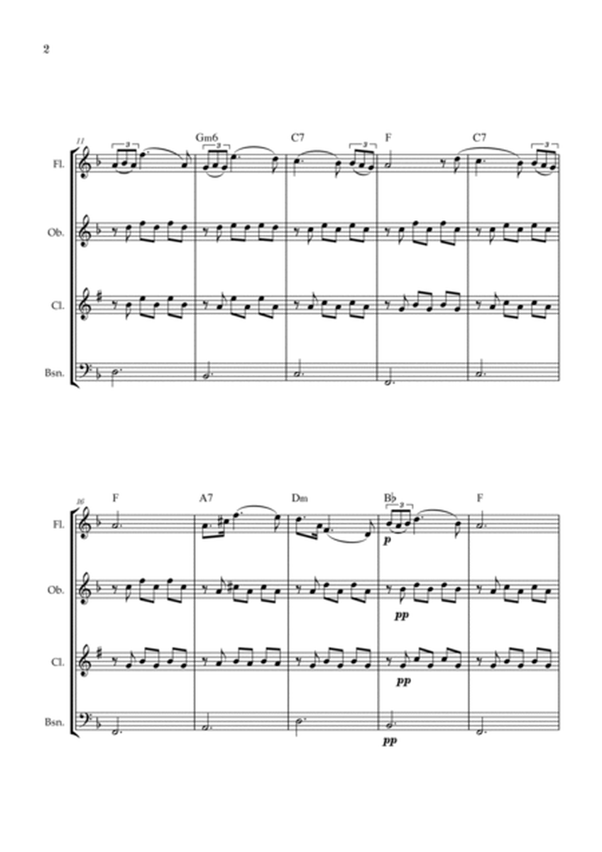 Serenade | Schubert | Woodwind Quartet | Chords image number null