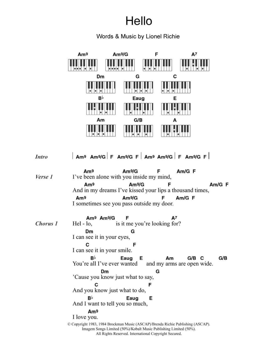 Hello Piano scores gallery preview page 1