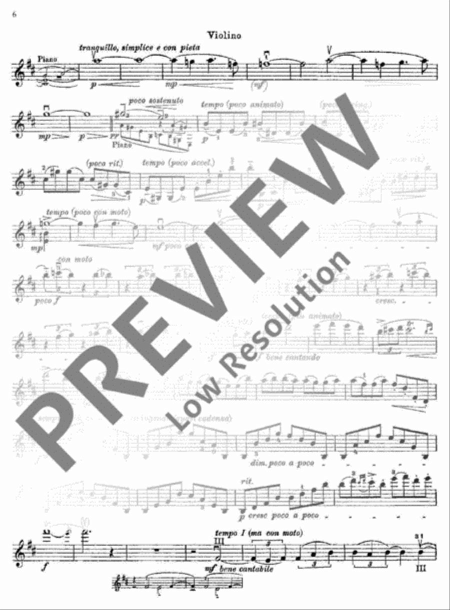Two Pieces Violin Solo scores gallery preview page 18
