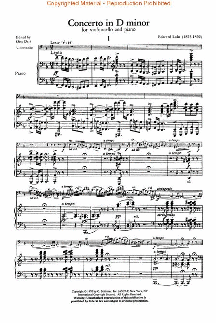 Concerto in D Minor Orchestra scores gallery preview page 2
