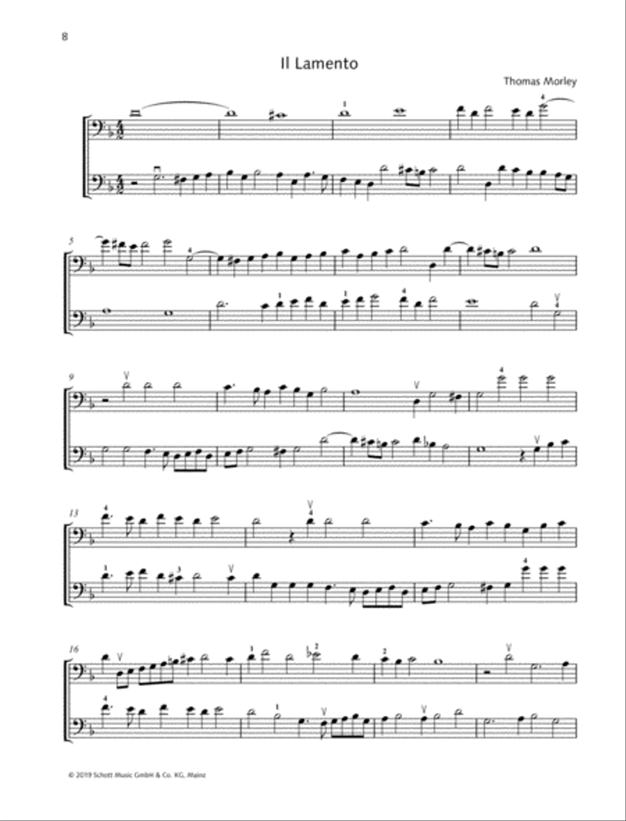 4 Fantasias Cello scores gallery preview page 4