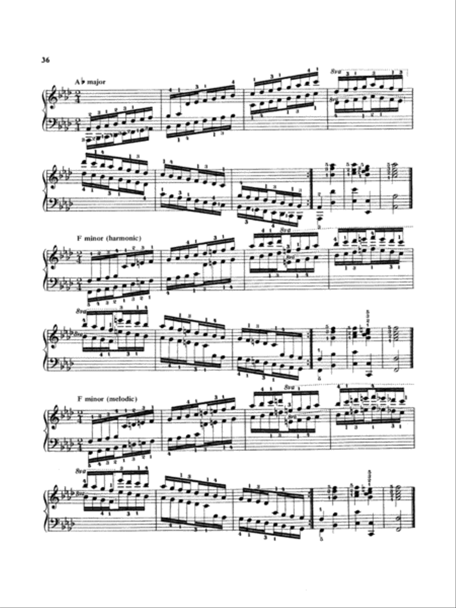Hanon: The Virtuoso Pianist (Volume II) Piano Solo scores gallery preview page 5