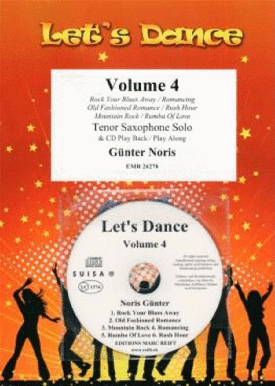 Let's Dance Volume 4 Tenor Saxophone scores gallery preview page 1