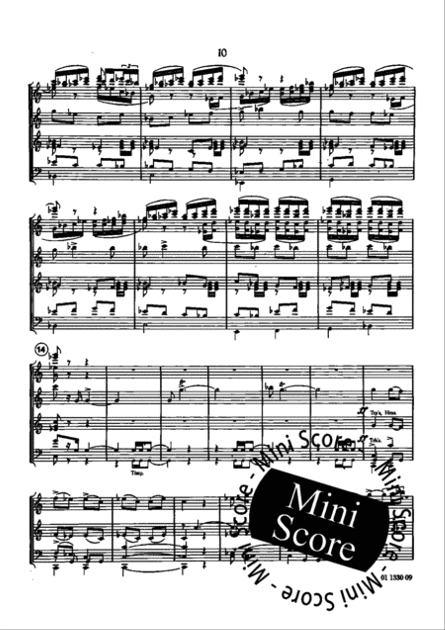 Yajin Concert Band scores gallery preview page 13