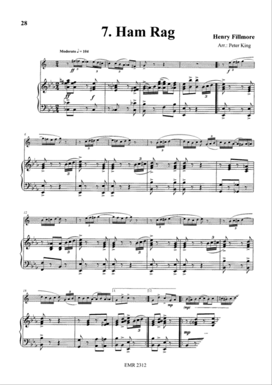 15 Rags Voice Solo scores gallery preview page 9