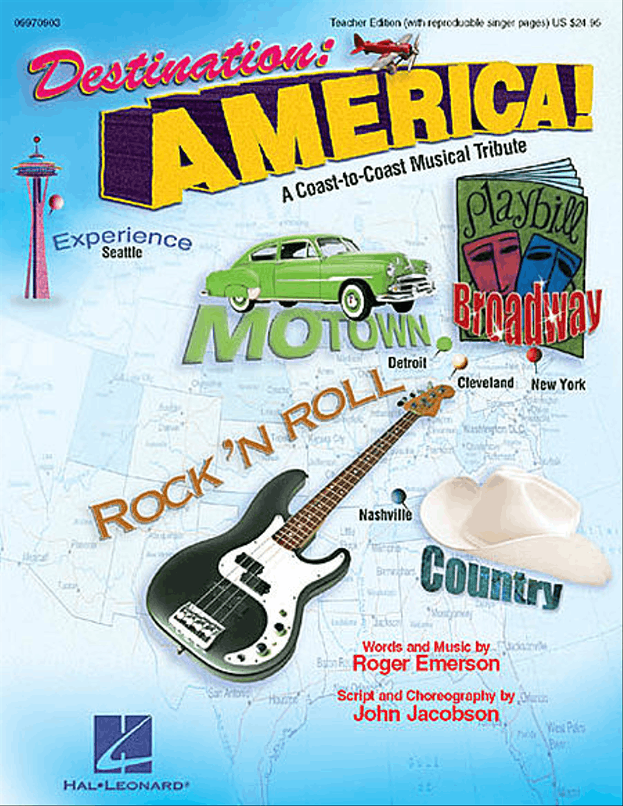 Destination: America! Choir scores gallery preview page 1