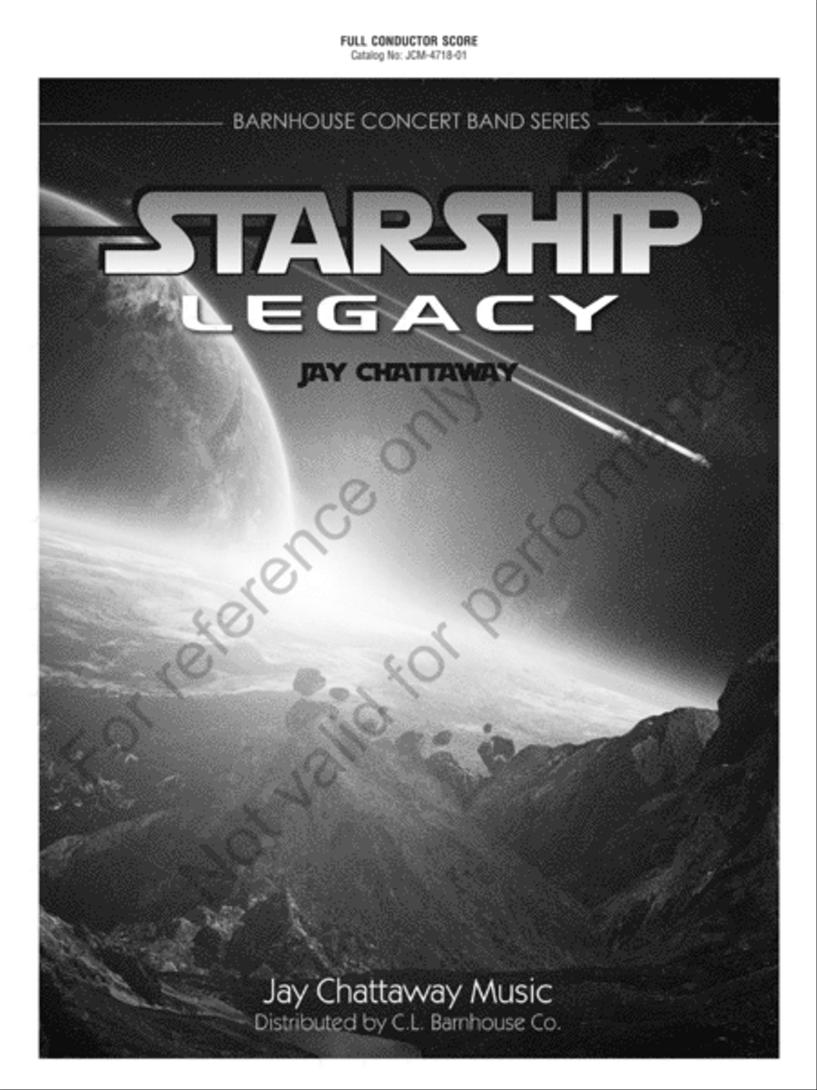 Starship Legacy Starship Legacy Concert Band scores gallery preview page 2
