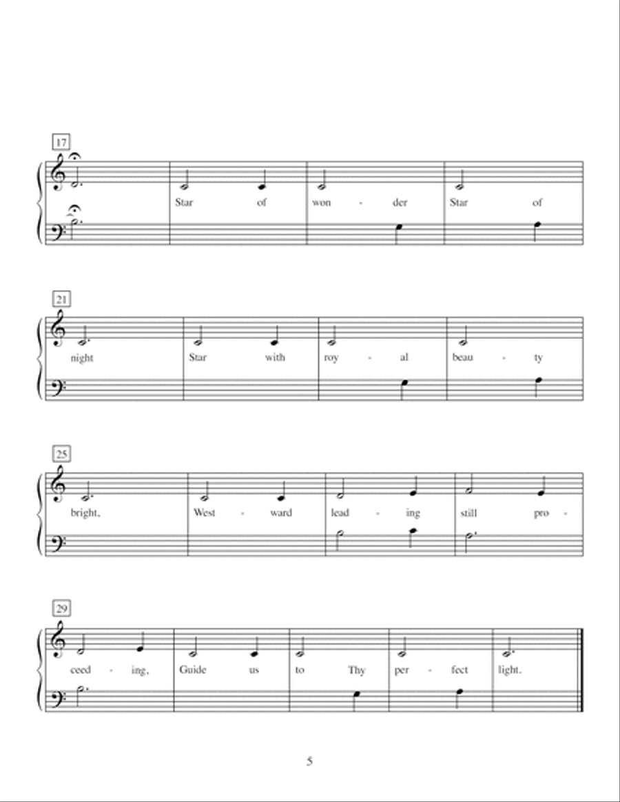 Christmas Carols for Piano Made Easy Easy Piano scores gallery preview page 6