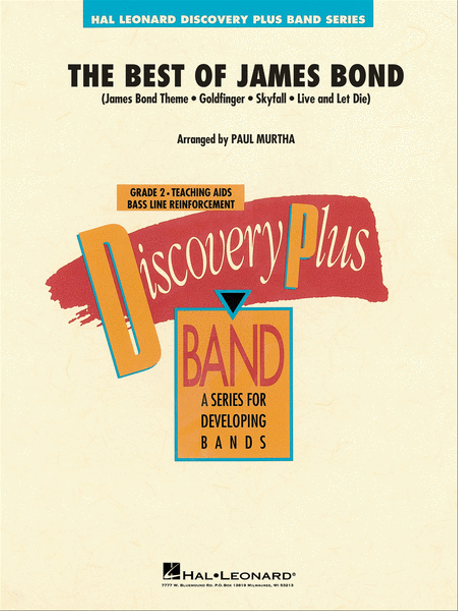 The Best of James Bond Concert Band scores gallery preview page 1