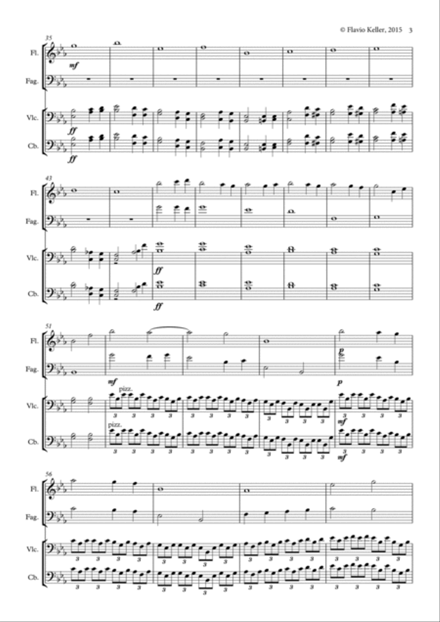Divertimento on J.S. Bach's choral prelude 