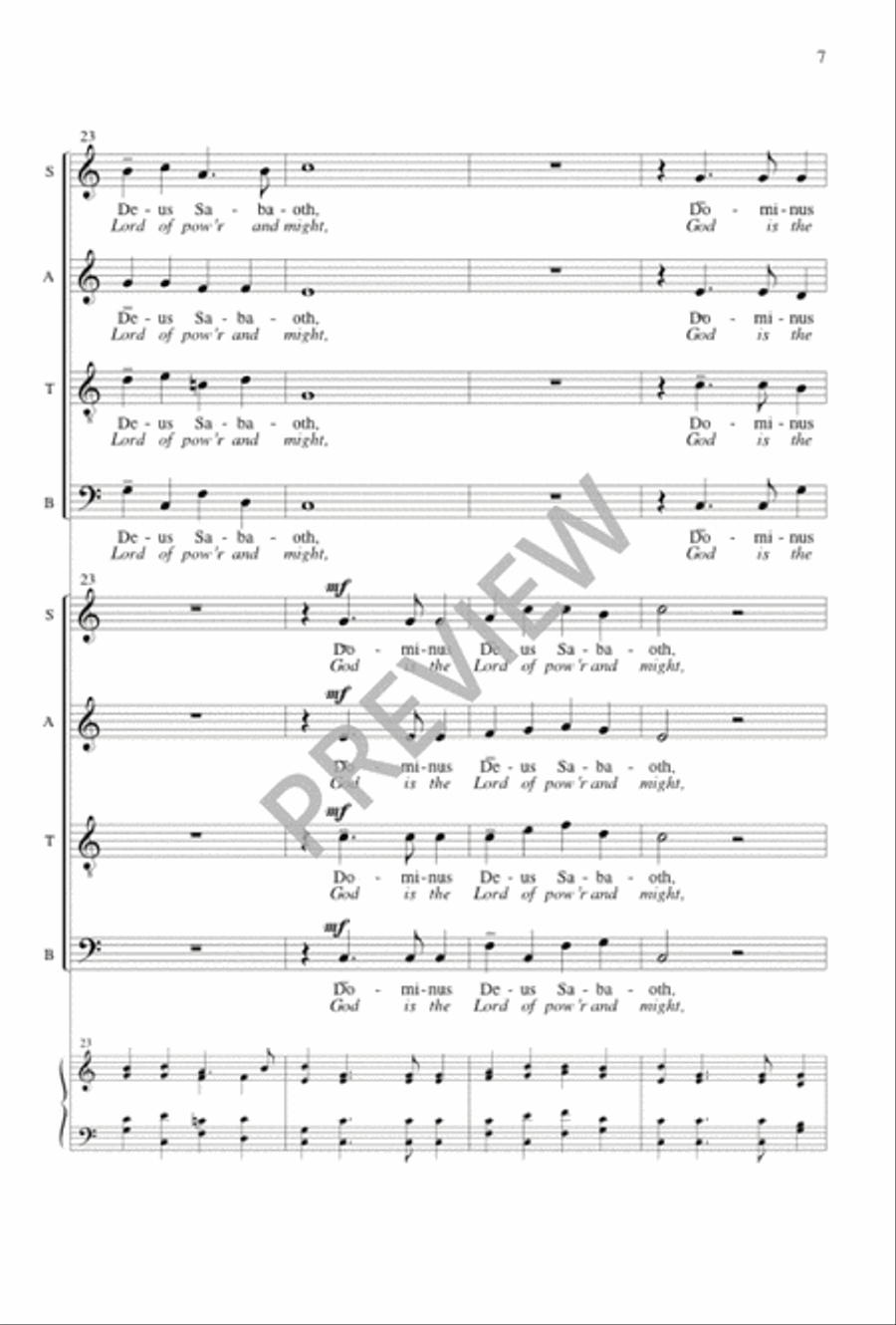 Duo Seraphim Duo Seraphim 4-Part scores gallery preview page 7