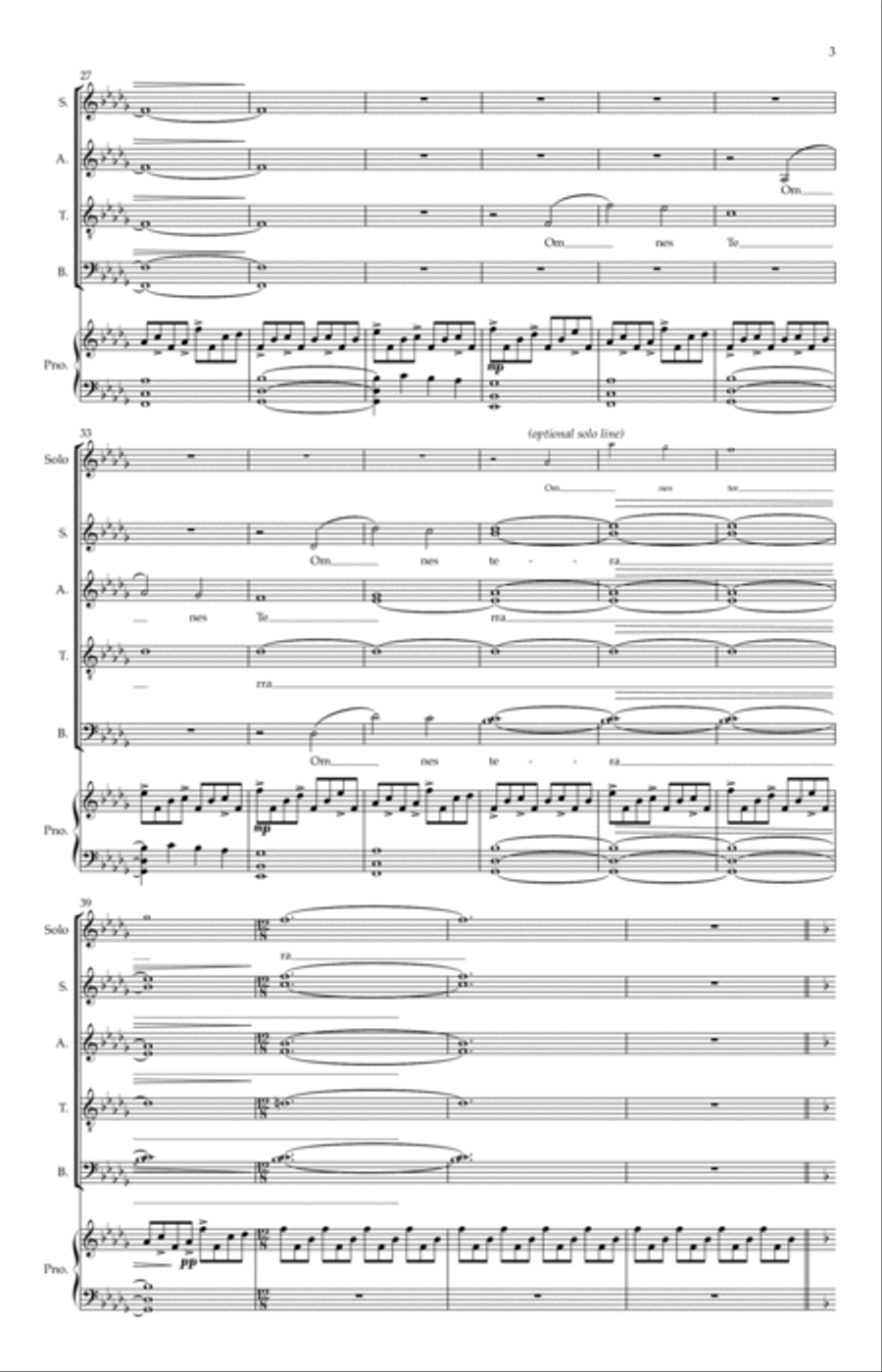 Jubilate Deo Divisi scores gallery preview page 3
