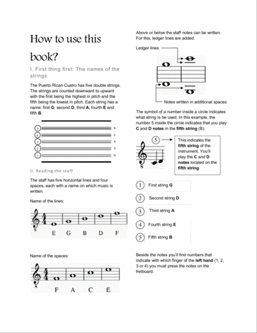 Escalas del Cuatro Puertorriqueño Small Ensemble scores gallery preview page 6