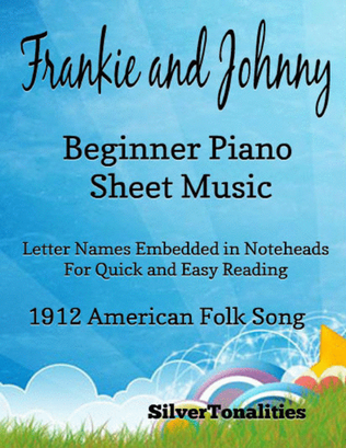 Book cover for Frankie and Johnny Beginner Piano Sheet Music