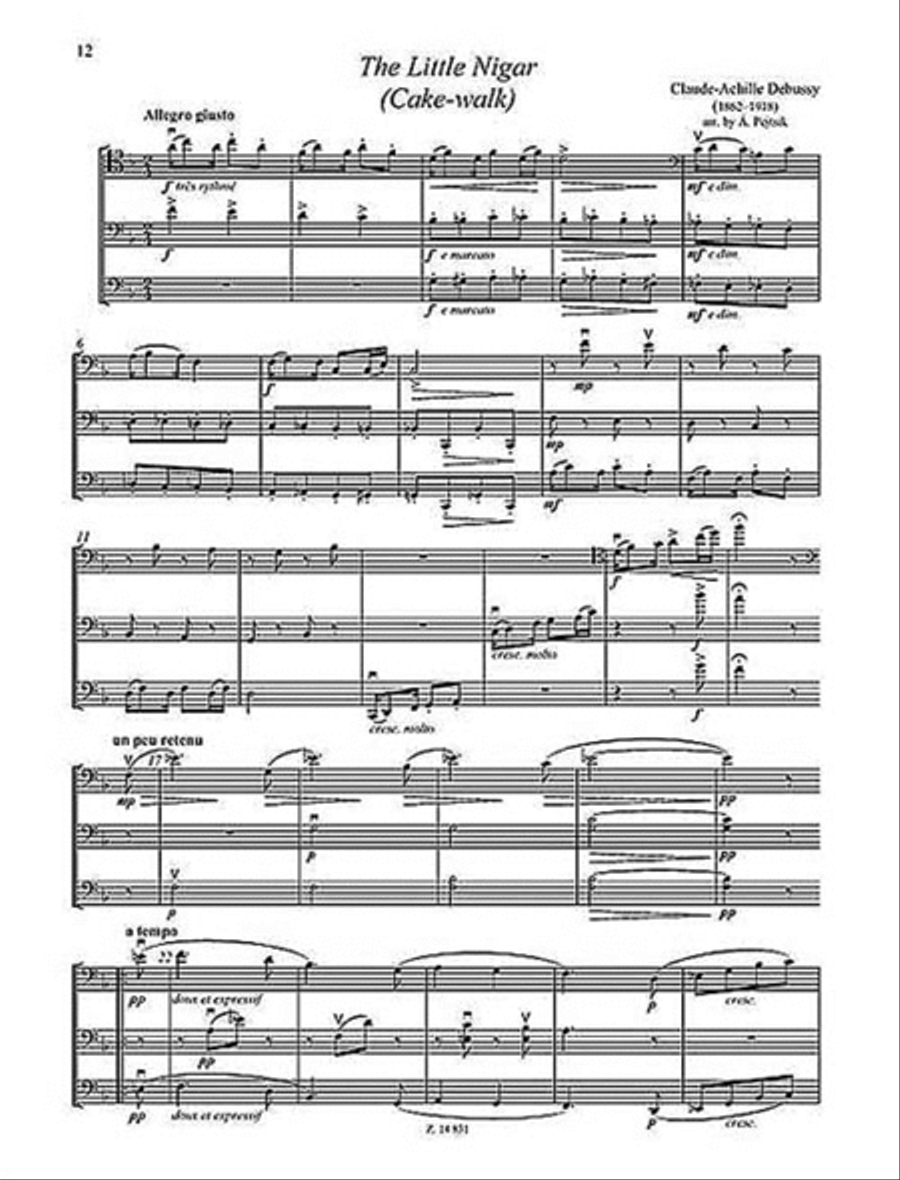 Chamber Music For Violoncellos Volume 14 (for 3 Cellos) Score/parts Cello scores gallery preview page 3