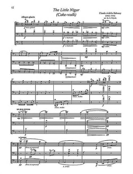 Chamber Music For Violoncellos Volume 14 (for 3 Cellos) Score/parts
