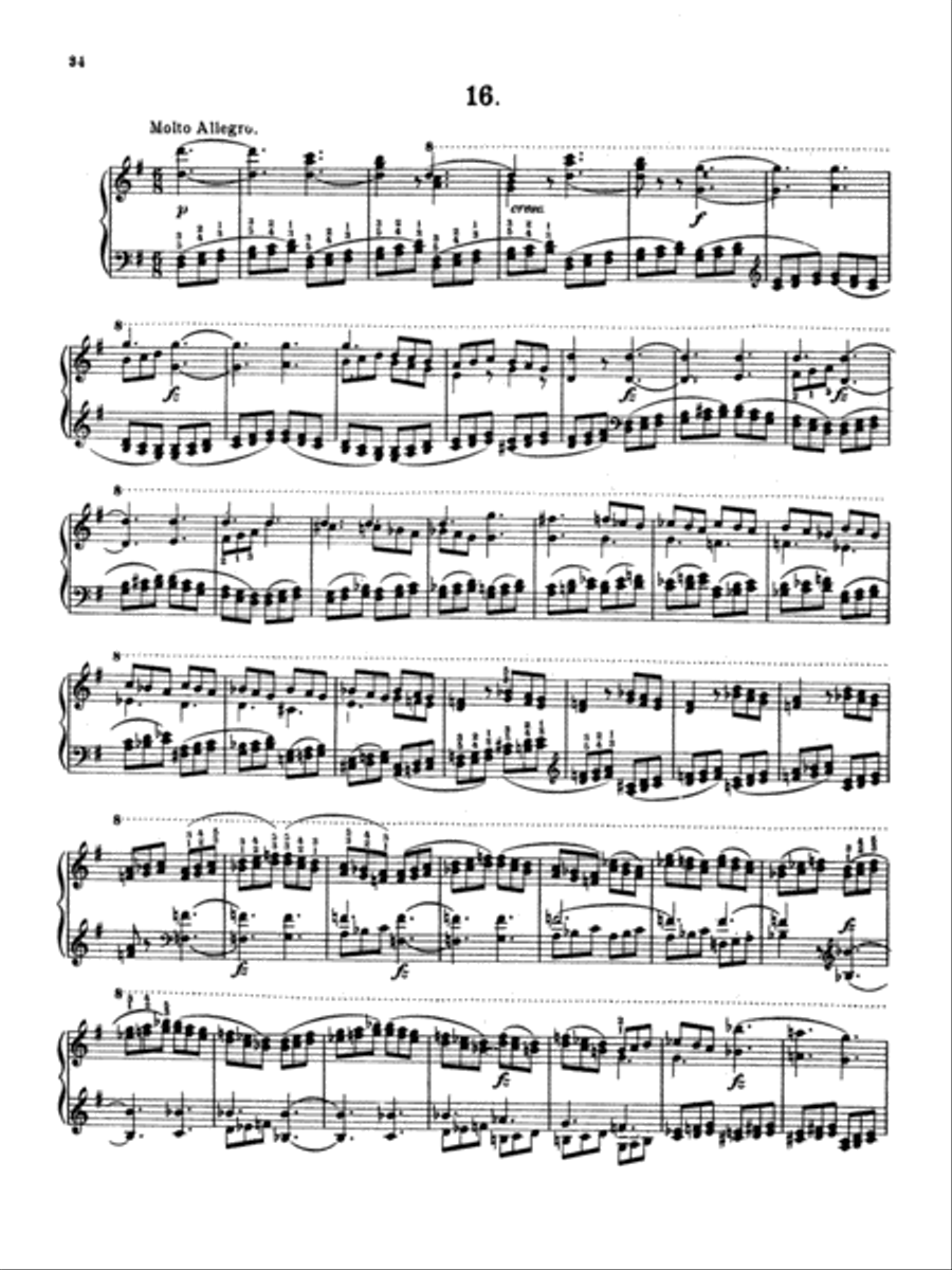Clementi: Gradus ad Parnassum (Twenty-nine Selected Studies) Piano Method scores gallery preview page 1