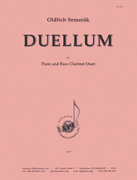 Duellum - Flute and Bass Clarinet Duet