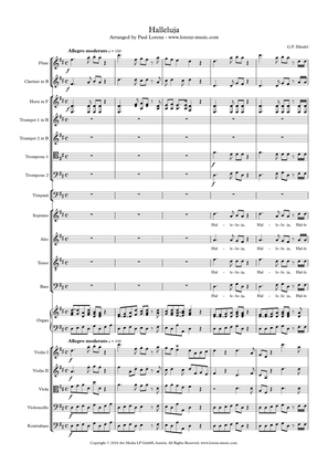Halleluja Chorus aus der Messias (Deutsche Fassung)