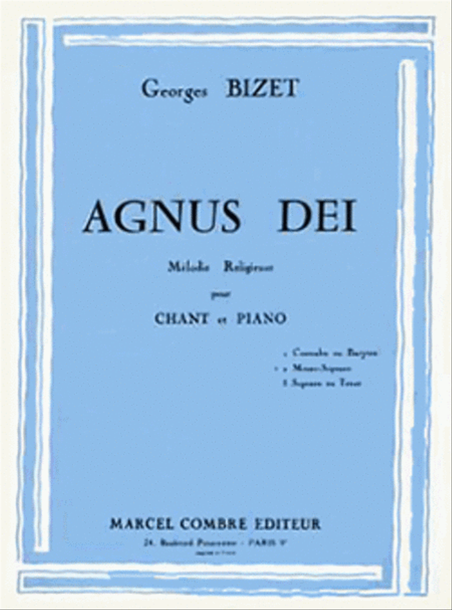Agnus Dei Voice Solo scores gallery preview page 1