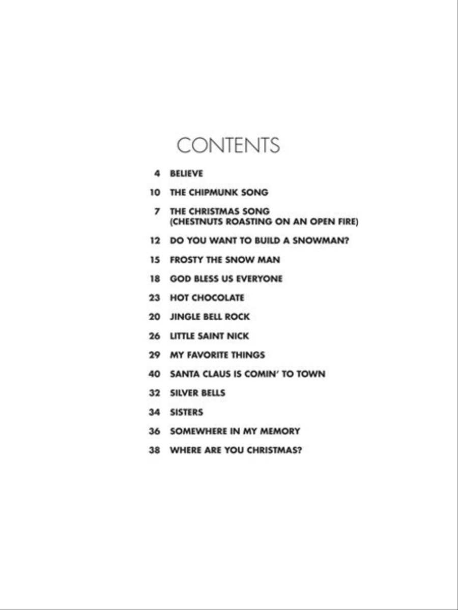 A Magical Christmas Piano Solo scores gallery preview page 4