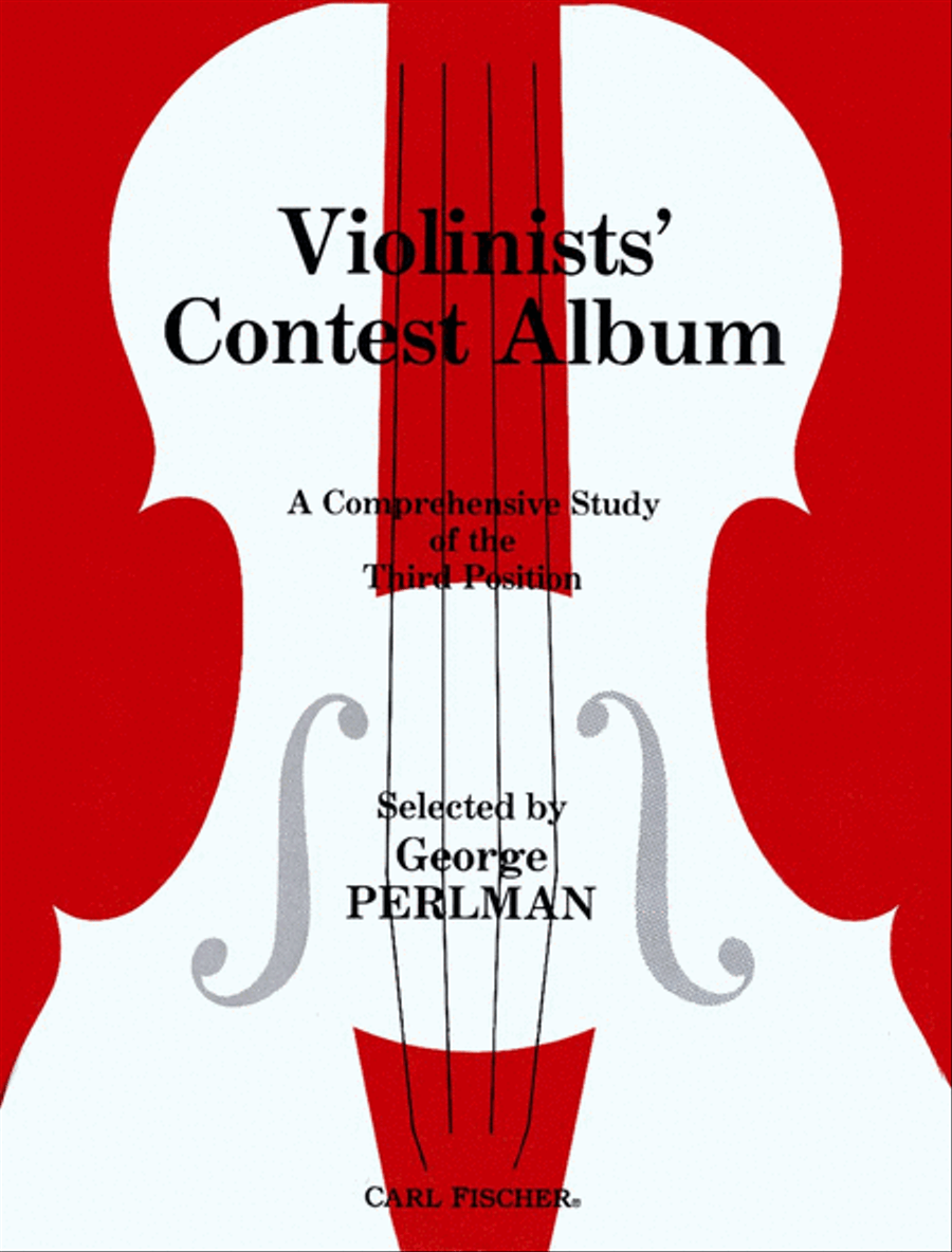 Violinists' Contest Album Violin Solo scores gallery preview page 1