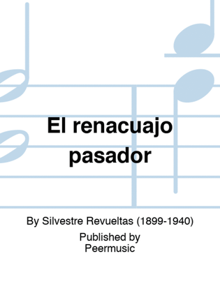 Book cover for El renacuajo pasador