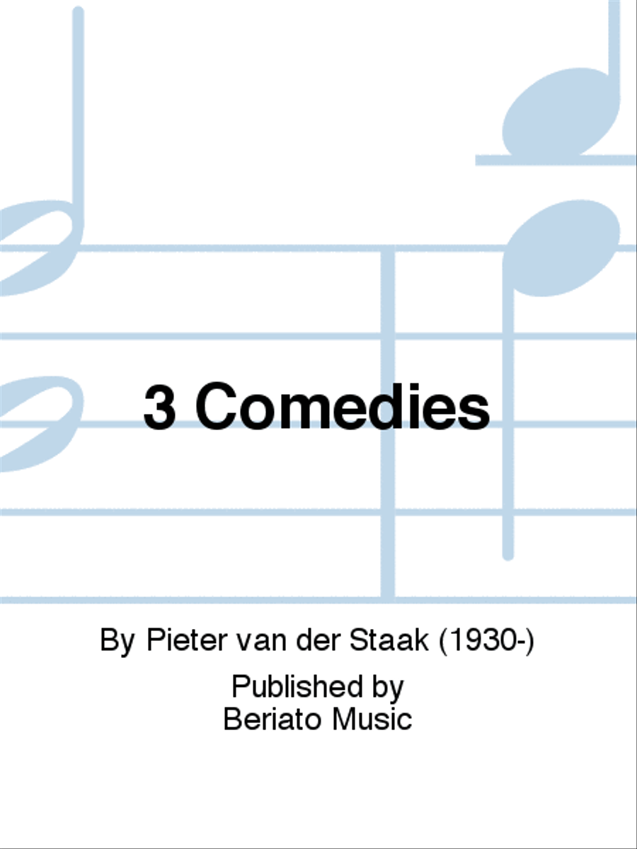 3 Comedies 3 Comedies Guitar Ensemble scores gallery preview page 1