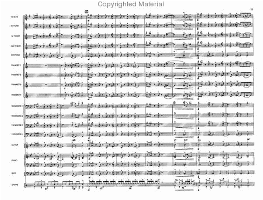 Perpetual Motion Jazz Ensemble scores gallery preview page 10