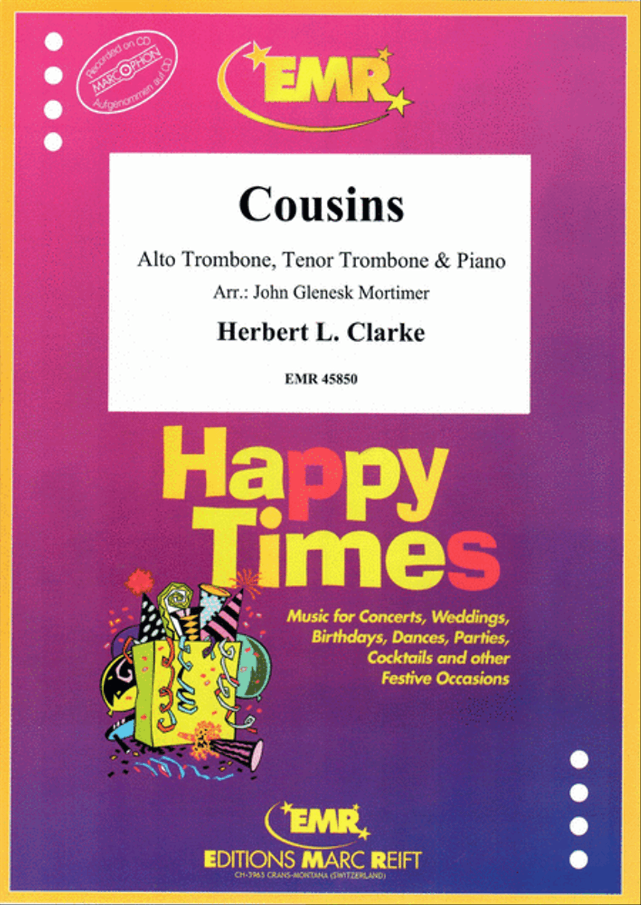 Cousins Piano Accompaniment scores gallery preview page 1