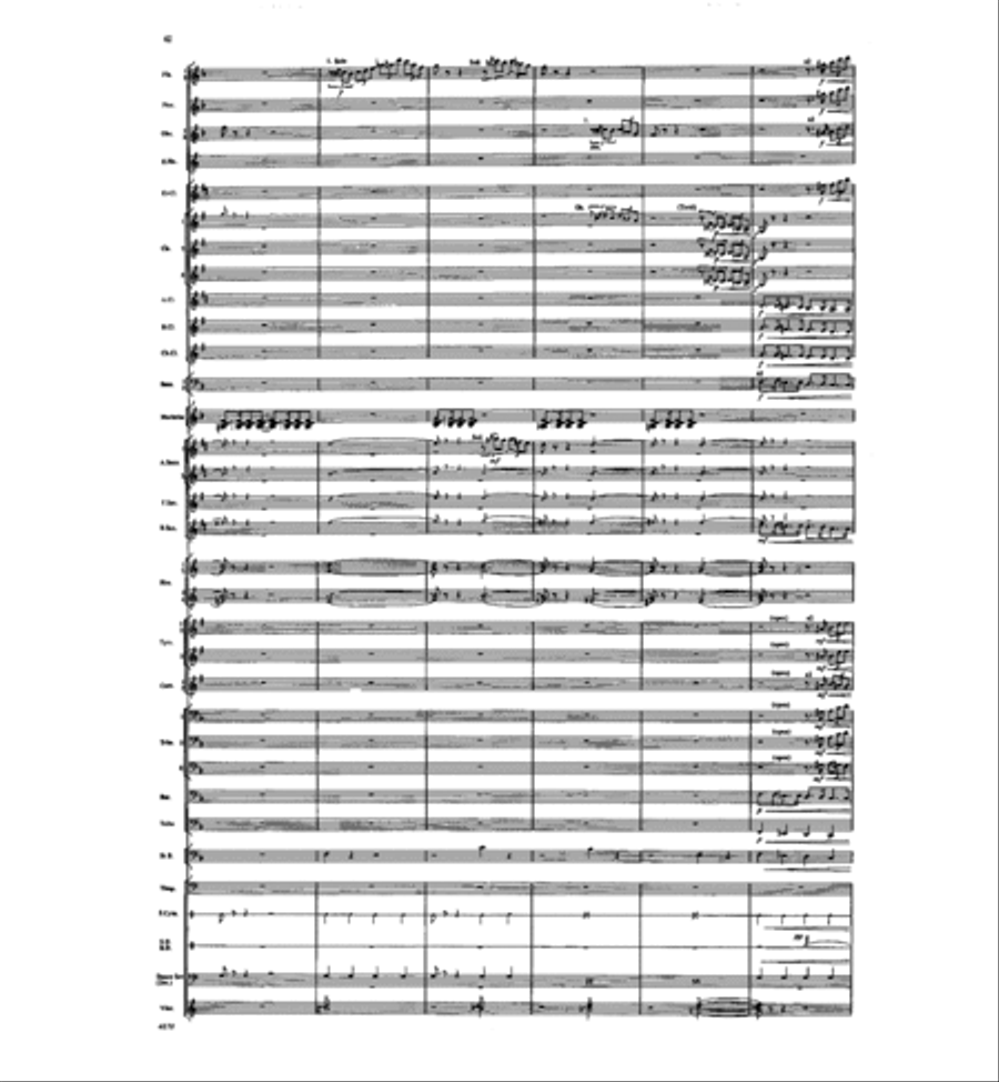 Concertino for Marimba and Winds Concert Band scores gallery preview page 40