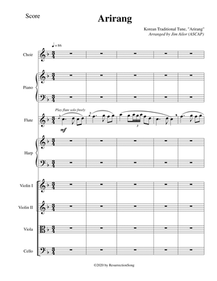 Arirang (Conductor Score)