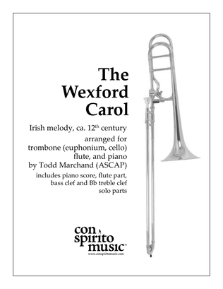 The Wexford Carol - trombone, flute, piano