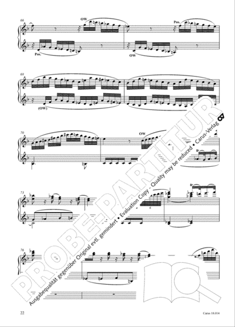 W. A. Mozart: Three organ works Organ scores gallery preview page 23