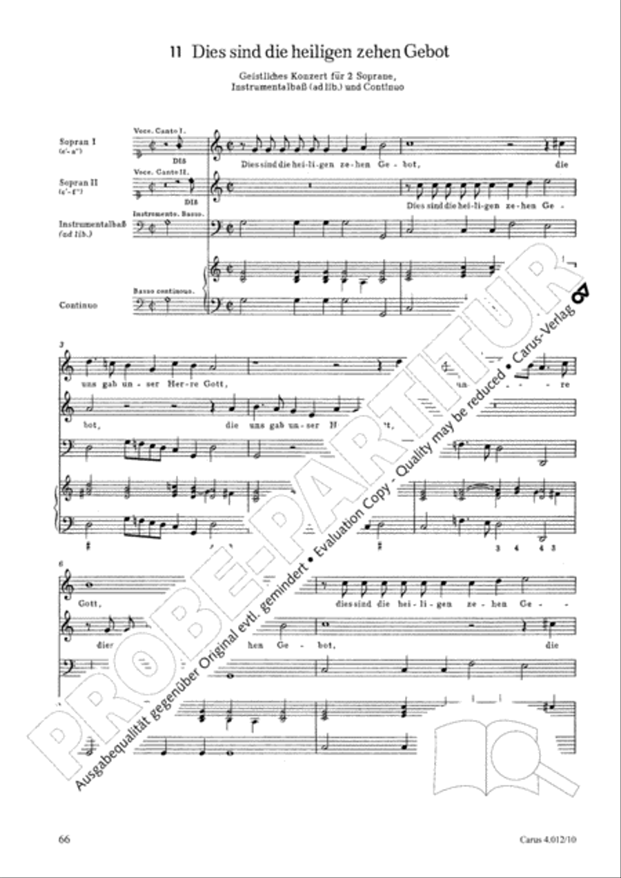 Opella Nova I. Teil 1618 Opella Nova I. Teil 1618 Collection / Songbook scores gallery preview page 67
