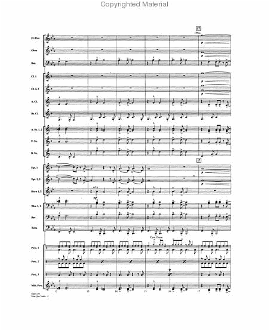 Más Que Nada Concert Band scores gallery preview page 3