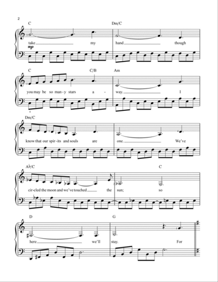 For Always Easy Piano scores gallery preview page 2