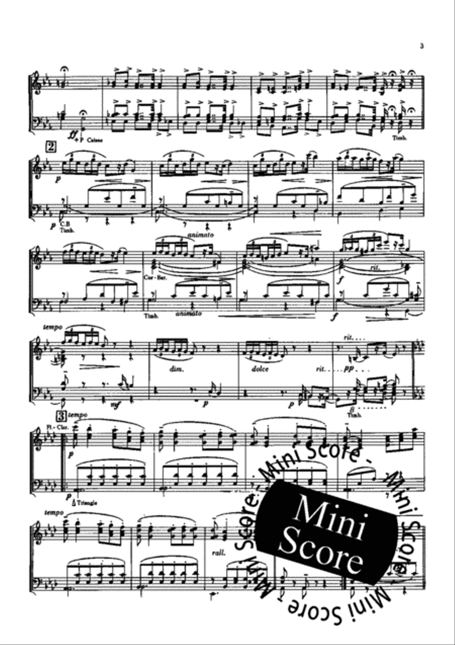 Fantasia from Concert Suite Concert Band scores gallery preview page 5