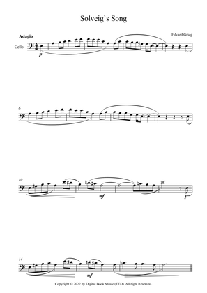 Solveig`s Song - Edvard Grieg (Cello)