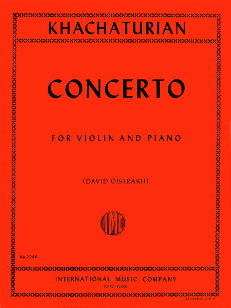 Concerto Violin Solo scores gallery preview page 1
